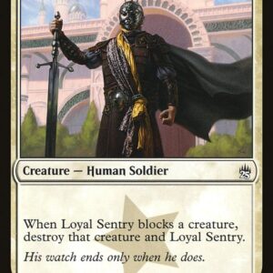 The List - A25-22 - Loyal Sentry - Common - W - Non-foil (Front)