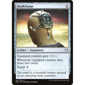 Commander 2020 - 251 - Skullclamp - Uncommon - C - Non-foil (Front)