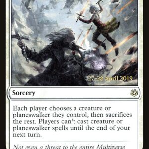 War of the Spark Promos - 30s - Single Combat - Rare - W - Foil - Datestamped Promo (Front)