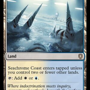Bloomburrow Commander - 328 - Seachrome Coast - Rare - C - Non-foil (Front)