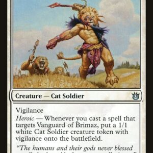 The List - BNG-29 - Vanguard of Brimaz - Uncommon - W - Non-foil (Front)