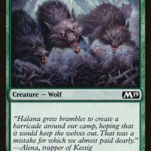 The List - M19-204 - Thornhide Wolves - Common - G - Non-foil (Front)