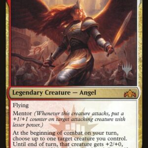 Guilds of Ravnica Promos - 153p - Aurelia, Exemplar of Justice - Mythic - WR - Non-foil - Promo (Front)