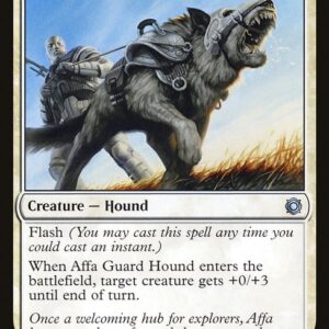 Conspiracy: Take the Crown - 81 - Affa Guard Hound - Uncommon - W - Non-foil (Front)