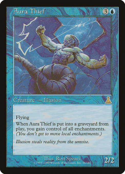 Urza's Destiny - 26 - Aura Thief - Rare - U - Non-foil (Front)