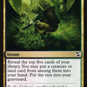 Commander 2018 - 182 - Grisly Salvage - Common - BG - Non-foil (Front)