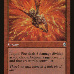 Odyssey - 201 - Liquid Fire - Uncommon - R - Foil (Front)