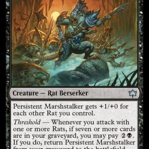 Bloomburrow - 104 - Persistent Marshstalker - Uncommon - B - Non-foil (Front)