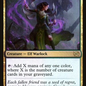 The Brothers' War Promos - 208p - Deathbloom Ritualist - Rare - BG - Non-foil - Promo (Front)