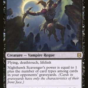 Zendikar Rising Promos - 115p - Nighthawk Scavenger - Rare - B - Foil - Promo (Front)