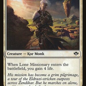 The List - DDN-49 - Lone Missionary - Common - W - Non-foil (Front)