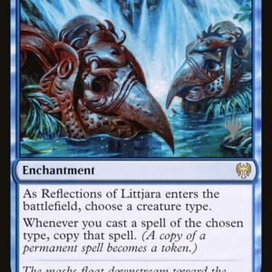 Kaldheim Promos - 73p - Reflections of Littjara - Rare - U - Foil - Promo (Front)