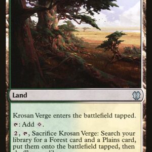 Zendikar Rising Commander - 134 - Krosan Verge - Uncommon - C - Non-foil (Front)