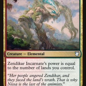 Commander 2018 - 195 - Zendikar Incarnate - Uncommon - RG - Non-foil (Front)