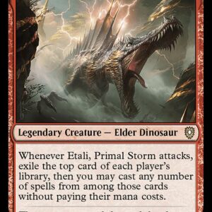 Bloomburrow Commander - 196 - Etali, Primal Storm - Rare - R - Non-foil (Front)