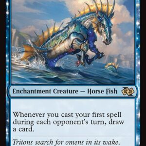 Foundations Jumpstart - 387 - Wavebreak Hippocamp - Rare - U - Non-foil (Front)