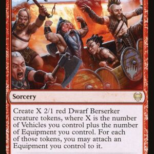 Kaldheim Promos - 146p - Reckless Crew - Rare - R - Foil - Promo (Front)