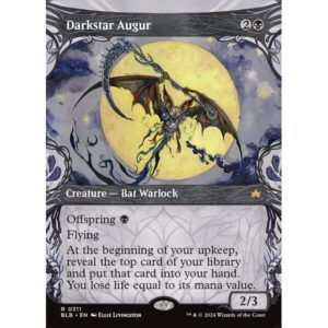 Bloomburrow - 311 - Darkstar Augur - Rare - B - Non-foil (Front)