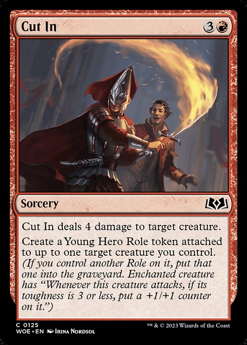 Wilds of Eldraine - 125 - Cut In - Common - R - Non-foil (Front)