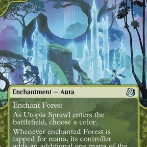 Wilds of Eldraine: Enchanting Tales - 63 - Utopia Sprawl - Uncommon - G - Foil (Front)