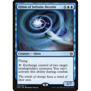 Commander Anthology - 38 - Djinn of Infinite Deceits - Rare - U - Non-foil (Front)