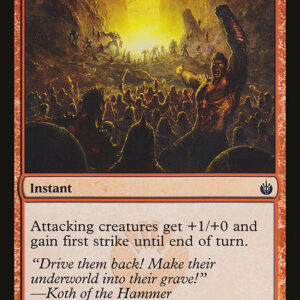 Mirrodin Besieged - 73 - Rally the Forces - Common - R - Non-foil (Front)