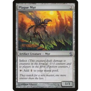 Mirrodin Besieged - 125 - Plague Myr - Uncommon - C - Non-foil (Front)
