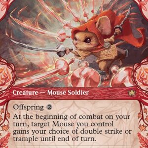 Bloomburrow - 318 - Manifold Mouse - Rare - R - Non-foil (Front)