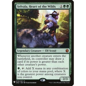 The List - CN2-70 - Selvala, Heart of the Wilds - Mythic - G - Non-foil (Front)