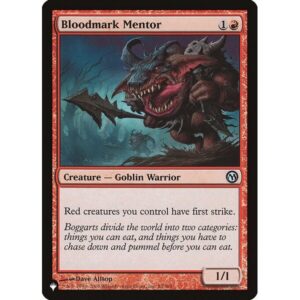 The List - DPA-40 - Bloodmark Mentor - Uncommon - R - Non-foil (Front)