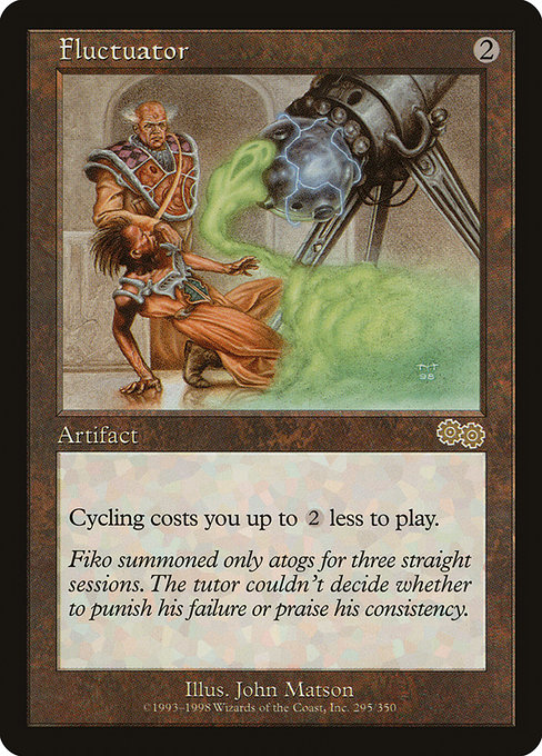 Urza's Saga - 295 - Fluctuator - Rare - C - Non-foil (Front)