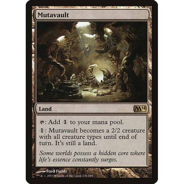 Magic 2014 - 228 - Mutavault - Rare - C - Non-foil (Front)