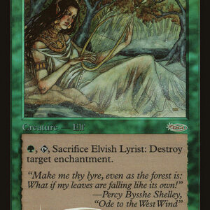 Junior Super Series - 5 - Elvish Lyrist - Rare - G - Foil - Promo (Front)