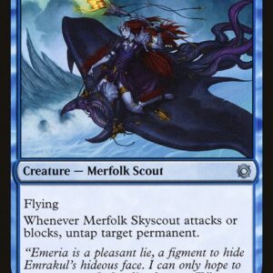 Conspiracy: Take the Crown - 115 - Merfolk Skyscout - Uncommon - U - Non-foil (Front)