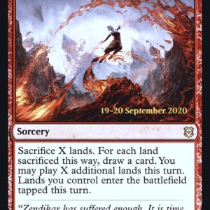 Zendikar Rising Promos - 151s - Nahiri's Lithoforming - Rare - R - Foil - Datestamped Promo (Front)