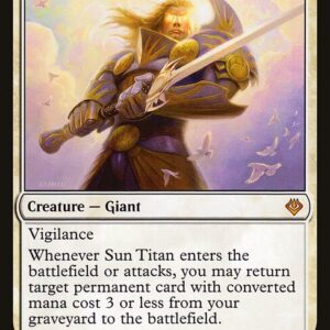 The List - E01-21 - Sun Titan - Mythic - W - Non-foil (Front)