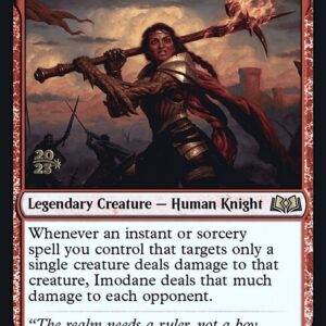 Wilds of Eldraine Promos - 137s - Imodane, the Pyrohammer - Rare - R - Foil - Datestamped Promo (Front)