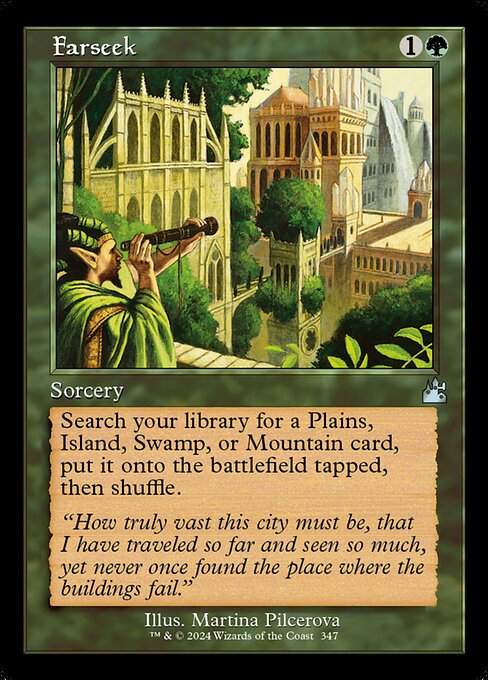 Ravnica Remastered - 347 - Farseek - Uncommon - G - Non-foil (Front)