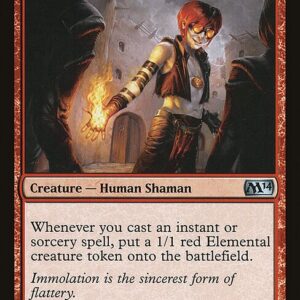 The List - M14-163 - Young Pyromancer - Uncommon - R - Non-foil (Front)