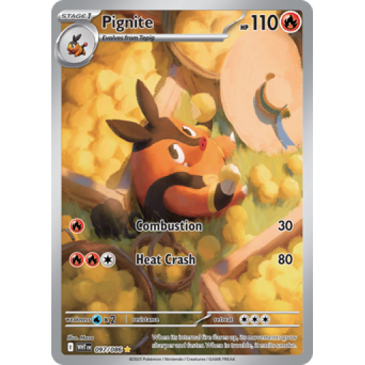 White Flare - 097/086 - Pignite - Holo