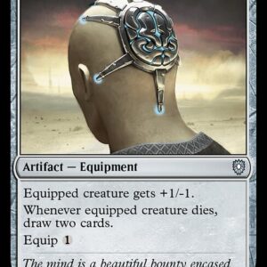 Bloomburrow Commander - 283 - Skullclamp - Uncommon - C - Non-foil (Front)