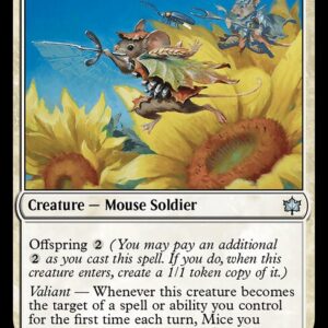 Bloomburrow - 14 - Flowerfoot Swordmaster - Uncommon - W - Non-foil (Front)