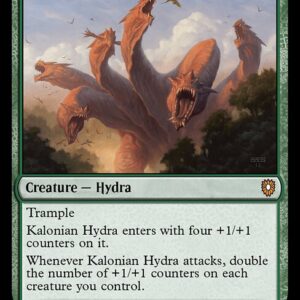 Bloomburrow Commander - 226 - Kalonian Hydra - Mythic - G - Non-foil (Front)