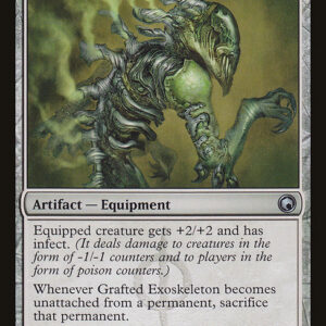 Scars of Mirrodin - 162 - Grafted Exoskeleton - Uncommon - C - Foil (Front)