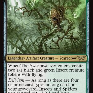 Duskmourn: House of Horror - 301 - The Swarmweaver - Rare - BG - Non-foil (Front)