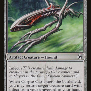 Scars of Mirrodin - 147 - Corpse Cur - Common - C - Non-foil (Front)