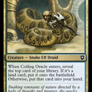 Bloomburrow Commander - 250 - Coiling Oracle - Common - UG - Non-foil (Front)