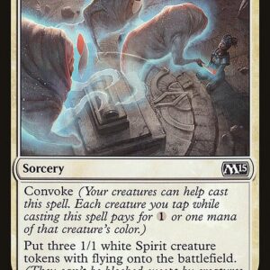 The List - M15-40 - Triplicate Spirits - Common - W - Non-foil (Front)