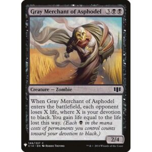 The List - C14-146 - Gray Merchant of Asphodel - Common - B - Non-foil (Front)