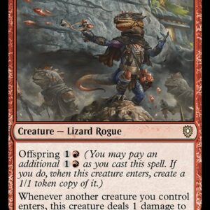 Bloomburrow Commander - 21 - Agate Instigator - Rare - R - Non-foil (Front)